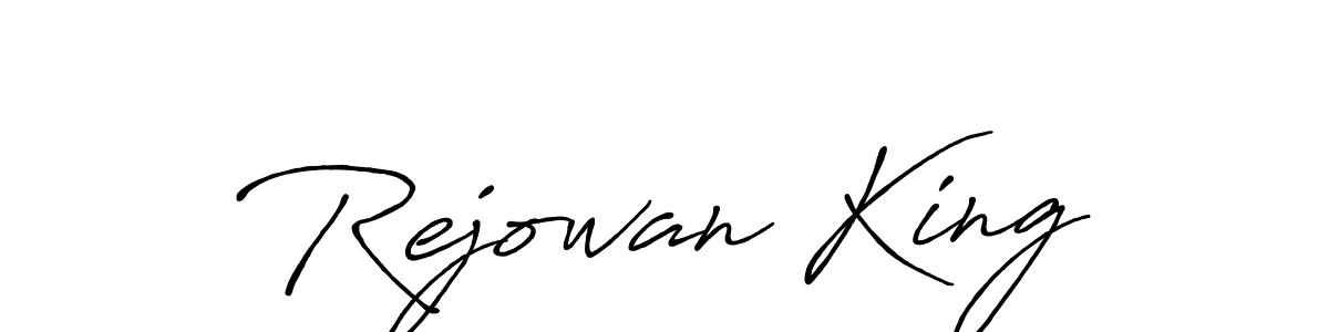 Make a beautiful signature design for name Rejowan King. Use this online signature maker to create a handwritten signature for free. Rejowan King signature style 7 images and pictures png