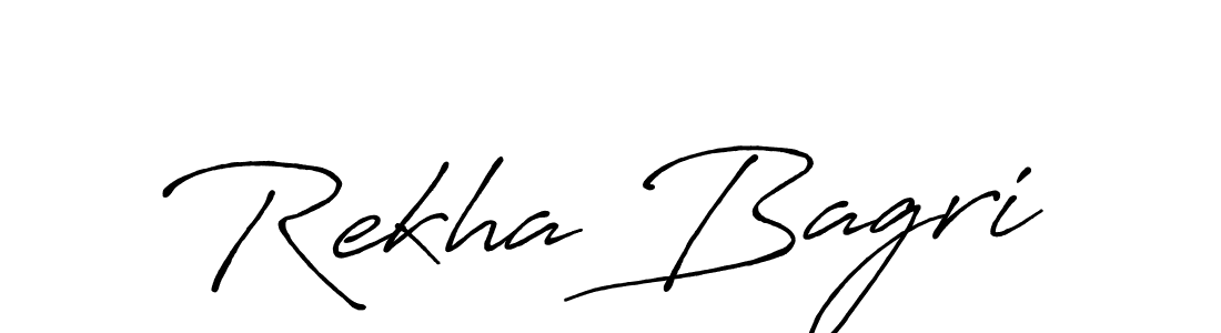 Once you've used our free online signature maker to create your best signature Antro_Vectra_Bolder style, it's time to enjoy all of the benefits that Rekha Bagri name signing documents. Rekha Bagri signature style 7 images and pictures png