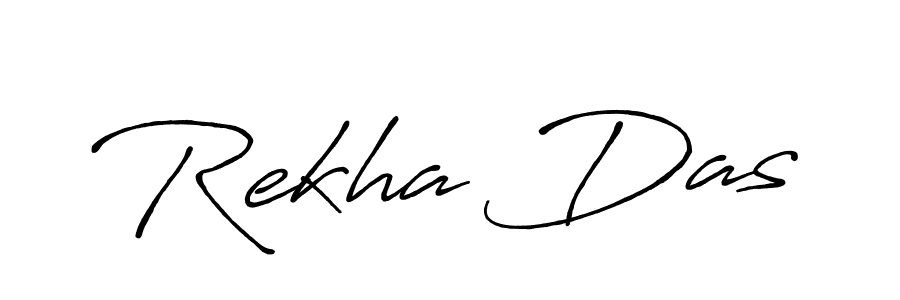 Also we have Rekha Das name is the best signature style. Create professional handwritten signature collection using Antro_Vectra_Bolder autograph style. Rekha Das signature style 7 images and pictures png