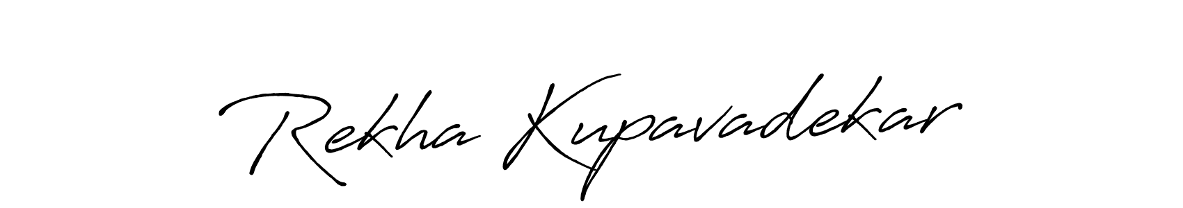 Also You can easily find your signature by using the search form. We will create Rekha Kupavadekar name handwritten signature images for you free of cost using Antro_Vectra_Bolder sign style. Rekha Kupavadekar signature style 7 images and pictures png