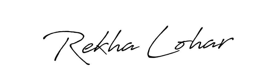 Here are the top 10 professional signature styles for the name Rekha Lohar. These are the best autograph styles you can use for your name. Rekha Lohar signature style 7 images and pictures png