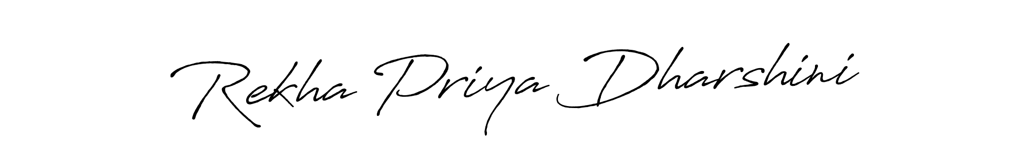 Similarly Antro_Vectra_Bolder is the best handwritten signature design. Signature creator online .You can use it as an online autograph creator for name Rekha Priya Dharshini. Rekha Priya Dharshini signature style 7 images and pictures png