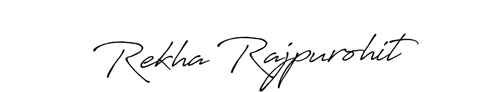 Make a short Rekha Rajpurohit signature style. Manage your documents anywhere anytime using Antro_Vectra_Bolder. Create and add eSignatures, submit forms, share and send files easily. Rekha Rajpurohit signature style 7 images and pictures png