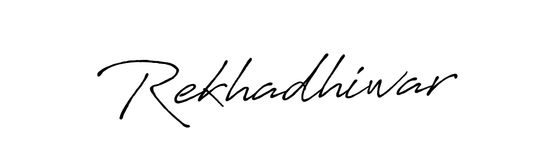 Make a beautiful signature design for name Rekhadhiwar. Use this online signature maker to create a handwritten signature for free. Rekhadhiwar signature style 7 images and pictures png