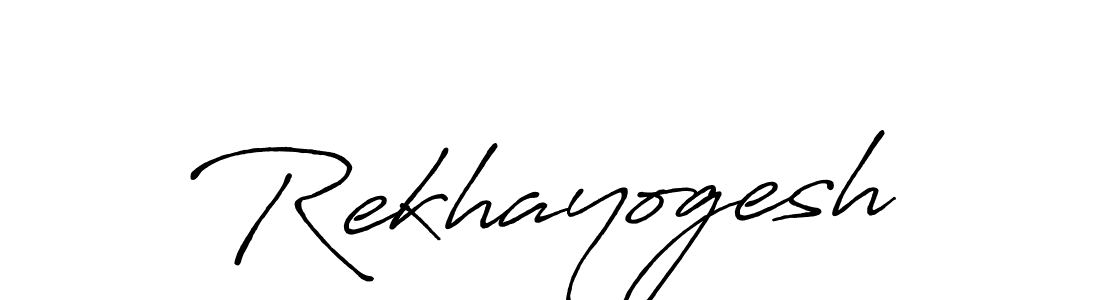 How to Draw Rekhayogesh signature style? Antro_Vectra_Bolder is a latest design signature styles for name Rekhayogesh. Rekhayogesh signature style 7 images and pictures png