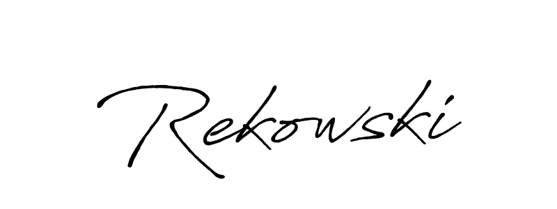 This is the best signature style for the Rekowski name. Also you like these signature font (Antro_Vectra_Bolder). Mix name signature. Rekowski signature style 7 images and pictures png