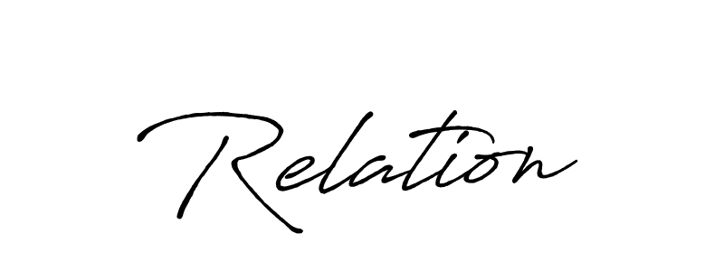 You can use this online signature creator to create a handwritten signature for the name Relation. This is the best online autograph maker. Relation signature style 7 images and pictures png