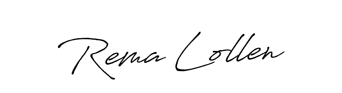 Make a short Rema Lollen signature style. Manage your documents anywhere anytime using Antro_Vectra_Bolder. Create and add eSignatures, submit forms, share and send files easily. Rema Lollen signature style 7 images and pictures png