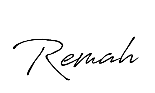 Make a short Remah signature style. Manage your documents anywhere anytime using Antro_Vectra_Bolder. Create and add eSignatures, submit forms, share and send files easily. Remah signature style 7 images and pictures png