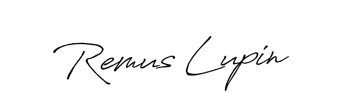 Use a signature maker to create a handwritten signature online. With this signature software, you can design (Antro_Vectra_Bolder) your own signature for name Remus Lupin. Remus Lupin signature style 7 images and pictures png