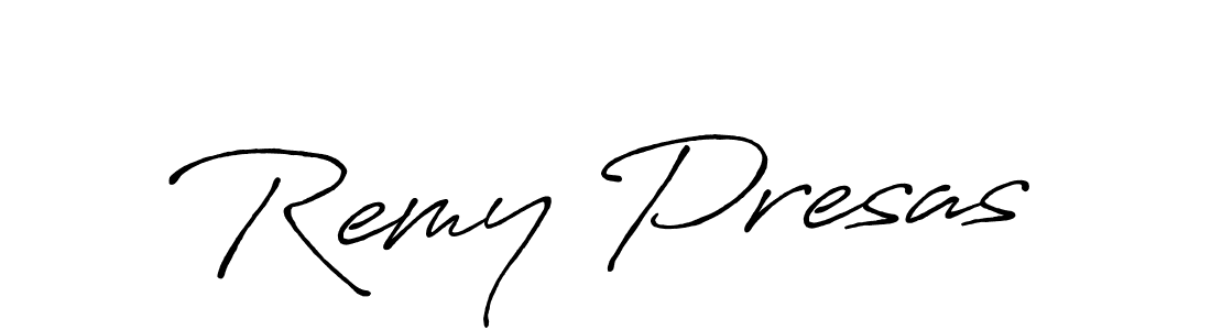 You should practise on your own different ways (Antro_Vectra_Bolder) to write your name (Remy Presas) in signature. don't let someone else do it for you. Remy Presas signature style 7 images and pictures png