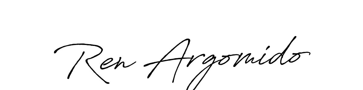 Once you've used our free online signature maker to create your best signature Antro_Vectra_Bolder style, it's time to enjoy all of the benefits that Ren Argomido name signing documents. Ren Argomido signature style 7 images and pictures png