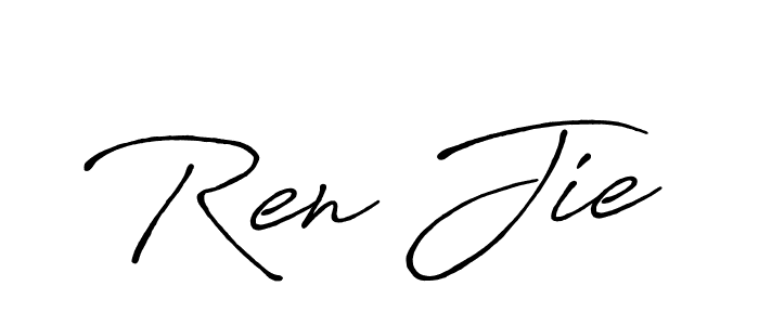 You can use this online signature creator to create a handwritten signature for the name Ren Jie. This is the best online autograph maker. Ren Jie signature style 7 images and pictures png