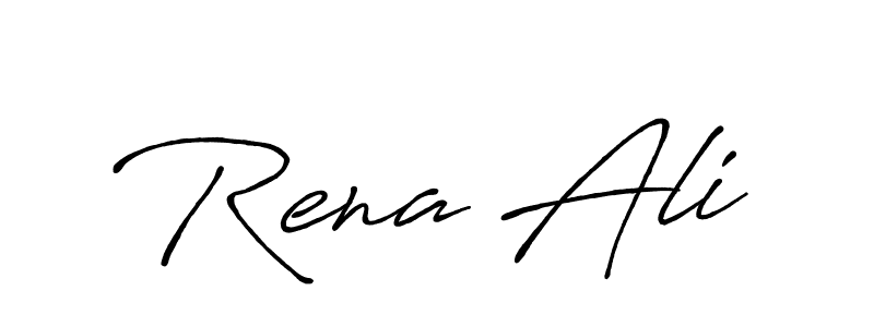 The best way (Antro_Vectra_Bolder) to make a short signature is to pick only two or three words in your name. The name Rena Ali include a total of six letters. For converting this name. Rena Ali signature style 7 images and pictures png