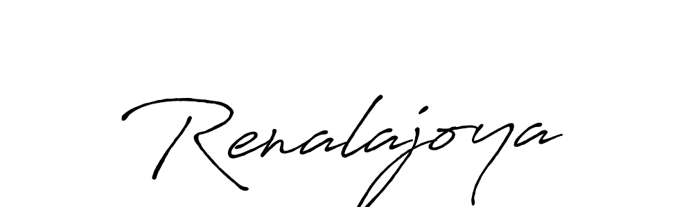 Once you've used our free online signature maker to create your best signature Antro_Vectra_Bolder style, it's time to enjoy all of the benefits that Renalajoya name signing documents. Renalajoya signature style 7 images and pictures png