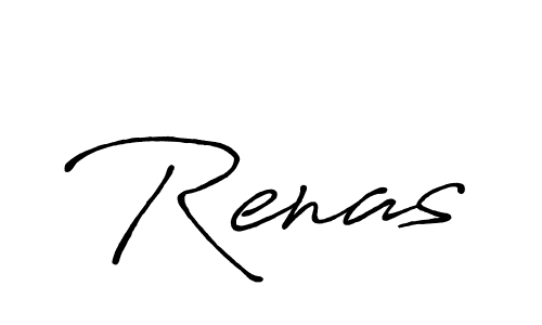 Once you've used our free online signature maker to create your best signature Antro_Vectra_Bolder style, it's time to enjoy all of the benefits that Renas name signing documents. Renas signature style 7 images and pictures png