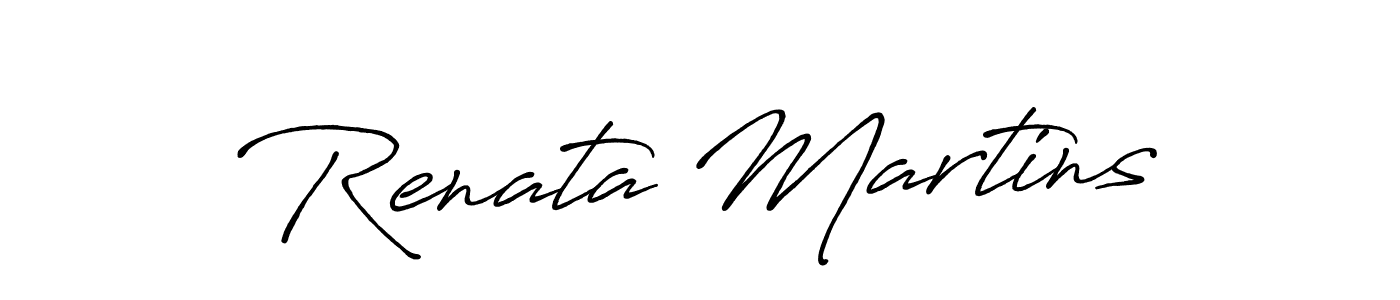 Renata Martins stylish signature style. Best Handwritten Sign (Antro_Vectra_Bolder) for my name. Handwritten Signature Collection Ideas for my name Renata Martins. Renata Martins signature style 7 images and pictures png