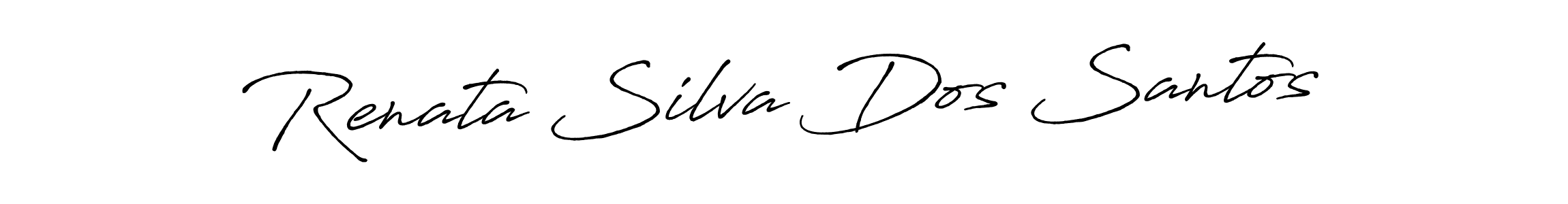 Also we have Renata Silva Dos Santos name is the best signature style. Create professional handwritten signature collection using Antro_Vectra_Bolder autograph style. Renata Silva Dos Santos signature style 7 images and pictures png