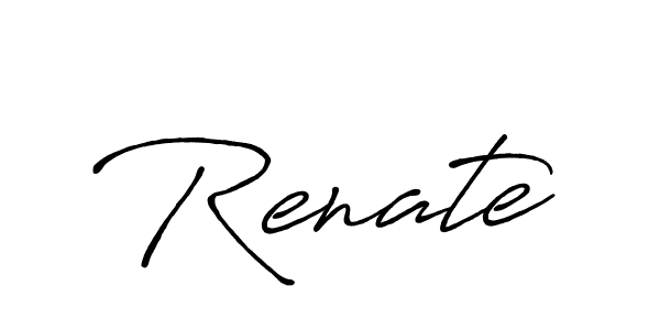 Also we have Renate name is the best signature style. Create professional handwritten signature collection using Antro_Vectra_Bolder autograph style. Renate signature style 7 images and pictures png