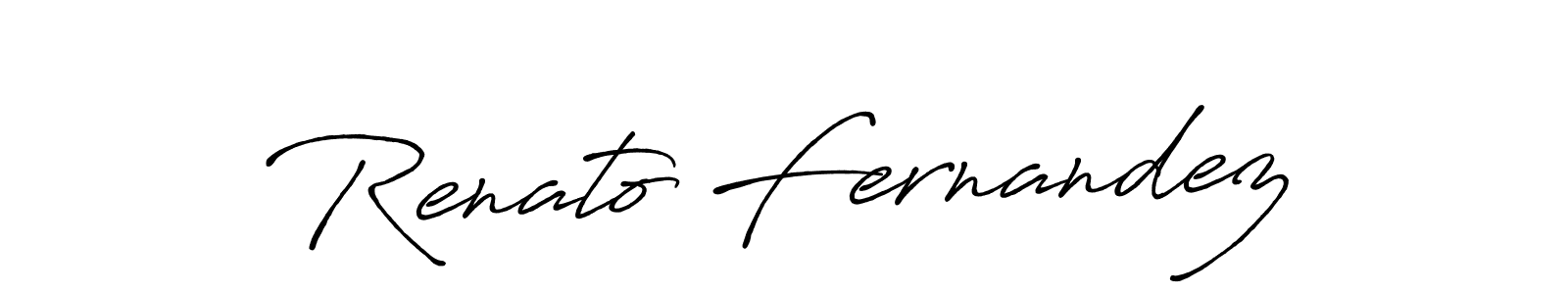 The best way (Antro_Vectra_Bolder) to make a short signature is to pick only two or three words in your name. The name Renato Fernandez include a total of six letters. For converting this name. Renato Fernandez signature style 7 images and pictures png