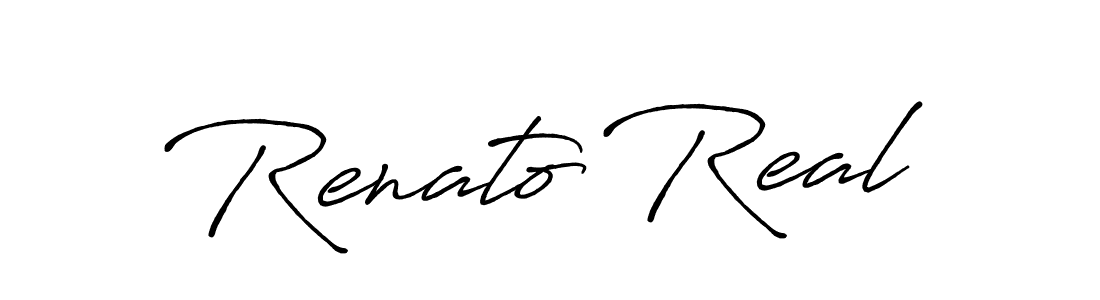 Similarly Antro_Vectra_Bolder is the best handwritten signature design. Signature creator online .You can use it as an online autograph creator for name Renato Real. Renato Real signature style 7 images and pictures png
