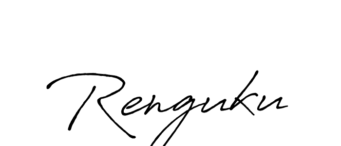 Similarly Antro_Vectra_Bolder is the best handwritten signature design. Signature creator online .You can use it as an online autograph creator for name Renguku. Renguku signature style 7 images and pictures png