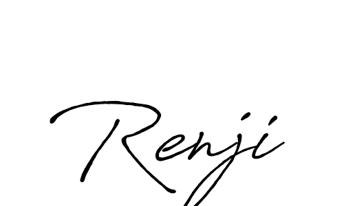 if you are searching for the best signature style for your name Renji. so please give up your signature search. here we have designed multiple signature styles  using Antro_Vectra_Bolder. Renji signature style 7 images and pictures png