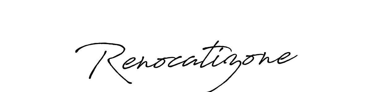It looks lik you need a new signature style for name Renocatizone. Design unique handwritten (Antro_Vectra_Bolder) signature with our free signature maker in just a few clicks. Renocatizone signature style 7 images and pictures png