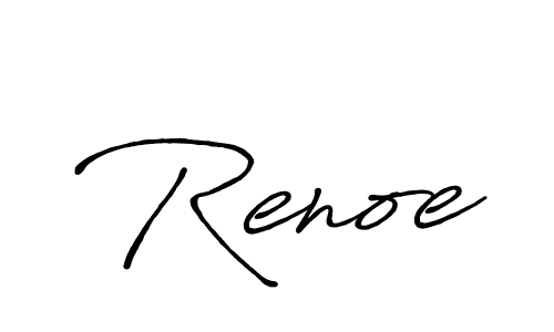 Make a beautiful signature design for name Renoe. Use this online signature maker to create a handwritten signature for free. Renoe signature style 7 images and pictures png