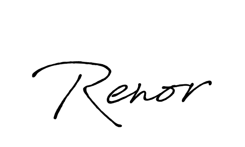 Once you've used our free online signature maker to create your best signature Antro_Vectra_Bolder style, it's time to enjoy all of the benefits that Renor name signing documents. Renor signature style 7 images and pictures png