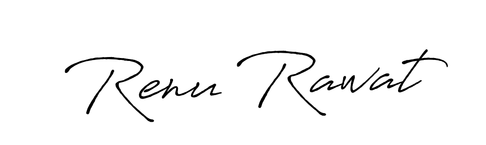 Antro_Vectra_Bolder is a professional signature style that is perfect for those who want to add a touch of class to their signature. It is also a great choice for those who want to make their signature more unique. Get Renu Rawat name to fancy signature for free. Renu Rawat signature style 7 images and pictures png