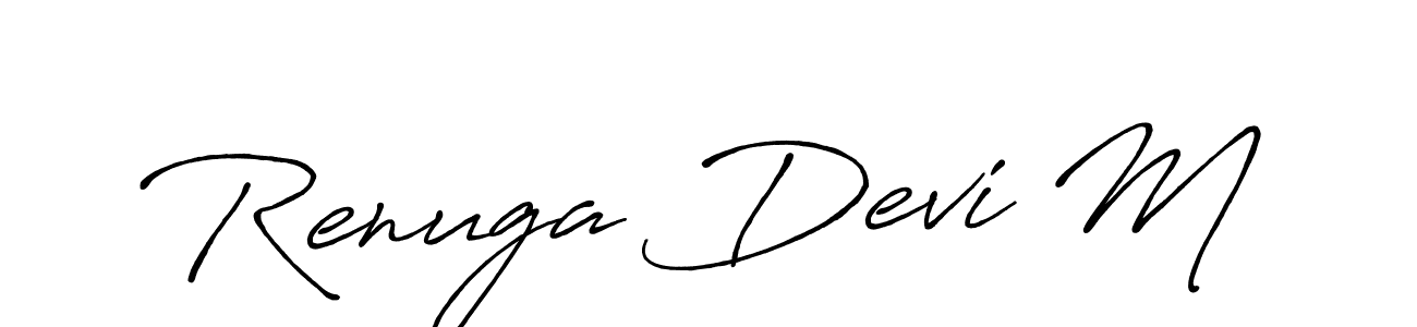 How to Draw Renuga Devi M signature style? Antro_Vectra_Bolder is a latest design signature styles for name Renuga Devi M. Renuga Devi M signature style 7 images and pictures png