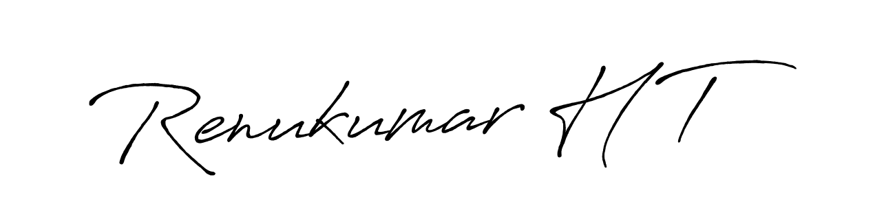 Make a beautiful signature design for name Renukumar H T. Use this online signature maker to create a handwritten signature for free. Renukumar H T signature style 7 images and pictures png