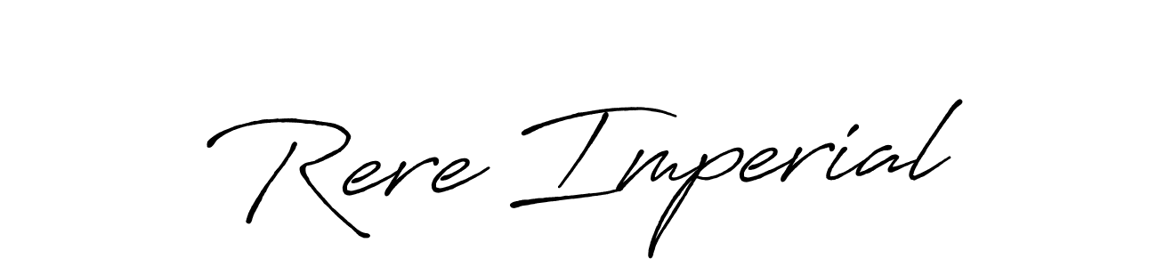 Best and Professional Signature Style for Rere Imperial. Antro_Vectra_Bolder Best Signature Style Collection. Rere Imperial signature style 7 images and pictures png