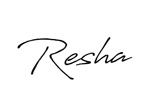 You can use this online signature creator to create a handwritten signature for the name Resha. This is the best online autograph maker. Resha signature style 7 images and pictures png