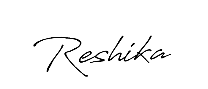 Here are the top 10 professional signature styles for the name Reshika. These are the best autograph styles you can use for your name. Reshika signature style 7 images and pictures png