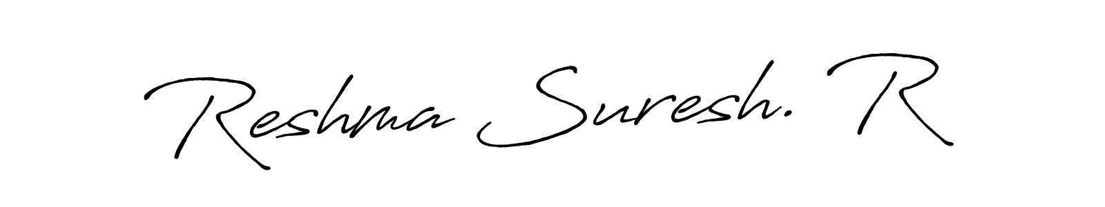 It looks lik you need a new signature style for name Reshma Suresh. R. Design unique handwritten (Antro_Vectra_Bolder) signature with our free signature maker in just a few clicks. Reshma Suresh. R signature style 7 images and pictures png