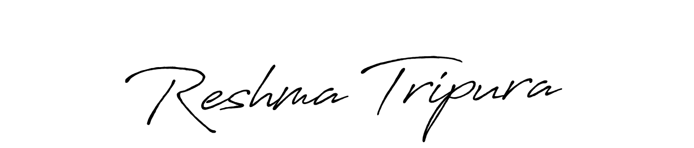 Also we have Reshma Tripura name is the best signature style. Create professional handwritten signature collection using Antro_Vectra_Bolder autograph style. Reshma Tripura signature style 7 images and pictures png