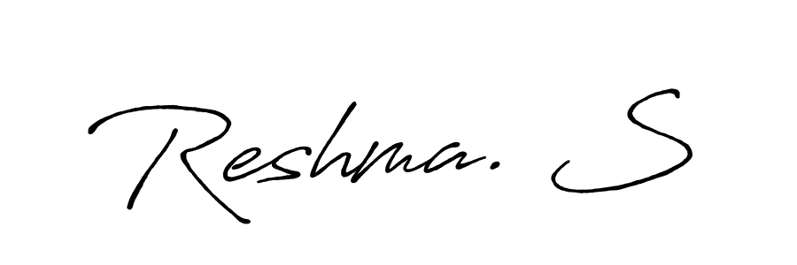 You can use this online signature creator to create a handwritten signature for the name Reshma. S. This is the best online autograph maker. Reshma. S signature style 7 images and pictures png