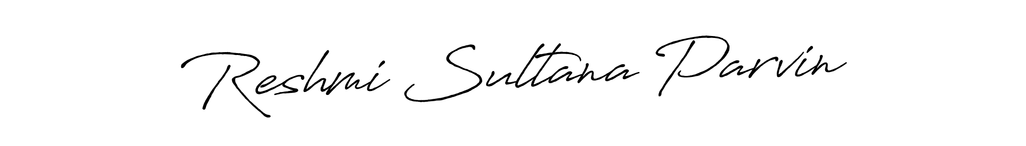 Reshmi Sultana Parvin stylish signature style. Best Handwritten Sign (Antro_Vectra_Bolder) for my name. Handwritten Signature Collection Ideas for my name Reshmi Sultana Parvin. Reshmi Sultana Parvin signature style 7 images and pictures png