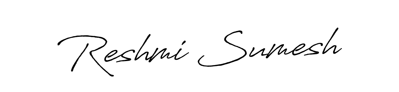 See photos of Reshmi Sumesh official signature by Spectra . Check more albums & portfolios. Read reviews & check more about Antro_Vectra_Bolder font. Reshmi Sumesh signature style 7 images and pictures png