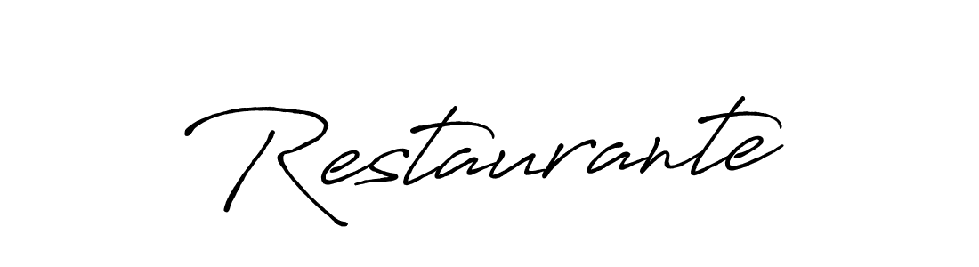 How to make Restaurante signature? Antro_Vectra_Bolder is a professional autograph style. Create handwritten signature for Restaurante name. Restaurante signature style 7 images and pictures png