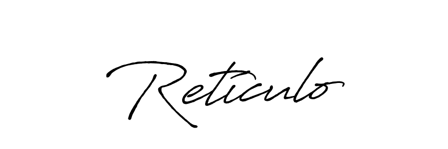 This is the best signature style for the Retículo name. Also you like these signature font (Antro_Vectra_Bolder). Mix name signature. Retículo signature style 7 images and pictures png