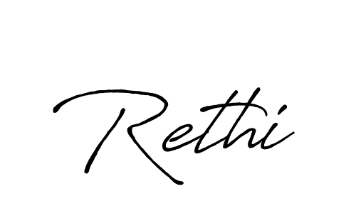 Once you've used our free online signature maker to create your best signature Antro_Vectra_Bolder style, it's time to enjoy all of the benefits that Rethi name signing documents. Rethi signature style 7 images and pictures png