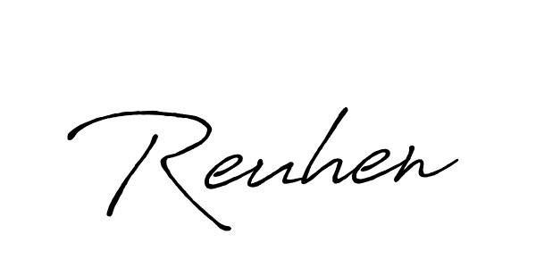 Best and Professional Signature Style for Reuhen. Antro_Vectra_Bolder Best Signature Style Collection. Reuhen signature style 7 images and pictures png