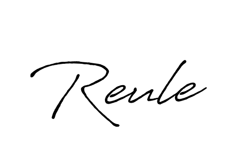 if you are searching for the best signature style for your name Reule. so please give up your signature search. here we have designed multiple signature styles  using Antro_Vectra_Bolder. Reule signature style 7 images and pictures png