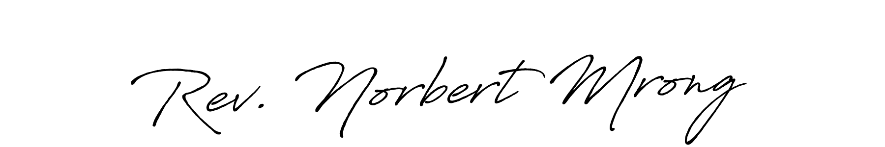 How to make Rev. Norbert Mrong signature? Antro_Vectra_Bolder is a professional autograph style. Create handwritten signature for Rev. Norbert Mrong name. Rev. Norbert Mrong signature style 7 images and pictures png