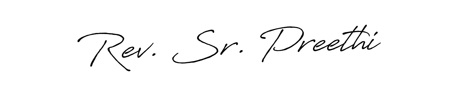 How to Draw Rev. Sr. Preethi signature style? Antro_Vectra_Bolder is a latest design signature styles for name Rev. Sr. Preethi. Rev. Sr. Preethi signature style 7 images and pictures png