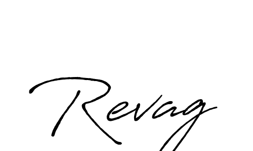 Also we have Revag name is the best signature style. Create professional handwritten signature collection using Antro_Vectra_Bolder autograph style. Revag signature style 7 images and pictures png