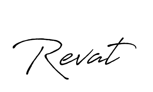 Also we have Revat name is the best signature style. Create professional handwritten signature collection using Antro_Vectra_Bolder autograph style. Revat signature style 7 images and pictures png